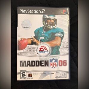 Madden NFL 06 PlayStation 2 Game